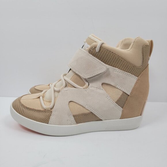 Sorel Out N About Sport Wedge Women's Nova Sand Canoe Boots US Size 9 NWT - Picture 2 of 9